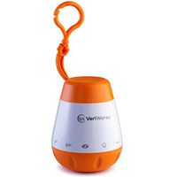 Baby White Noise Sound Machine – Portable Baby Sleep Soother with Voice Sensor & Built-In Battery – USB Charging Sleep Sound Machine – Includes 6 Soothing Sounds for Children