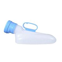 NHFF Men Thicken Leak Proof Urinal, Bed Old Man Child Chamber Pot Urinal Urine Transparent/Translucent (Color : Translucent)