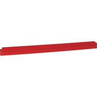 Vikan 77344 Rubber Double Hygienic Squeegee Replacement Blade, 24", Red