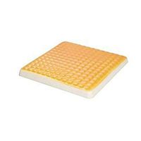 Sammons Preston Gel-Foam Checkerboard Wheelchair Cushion, Wheelchair Accessory, Comfortable Seat Pad with Removable Washable Cover, Foam Support Pad, Lower Back, Tailbone, and Sciatica Pain Relief
