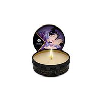 Shunga Massage Candle (Libido/Exotic Fruits) 30ml - Soy - Used Both As An Ambiance Candle - Intimate Massage Oil - 100% Natural Oils - Produces A Lukewarm Oil At The Touch - Hong Kong