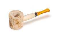 Natural Corncob Tobacco Pipe 3.5 inches (2)
