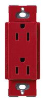 Lutron SCR-15-HT Satin Colors 15A Electrical Socket Duplex Receptacle, Hot
