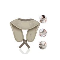 Neck Massager, U-Shaped Massagers for Neck and Back, Multi-Function Shiatsu Neck Massager for Home, Go Out Tap Massager, Portable Electric Tapping Cervical Vertebra Massage Shawl Relax