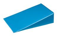 20 Degree Positioning Wedge, Upholstered Blue Vinyl, 7"L