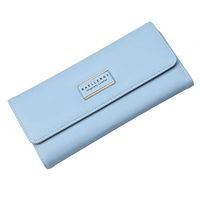 Baellerry Women Long Wallet Large Capacity Multi-Function Hasp Purse Wallet Credit Cards Holder Business Purse 570-5-3