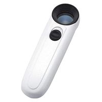 Mandii LED Handheld Magnifier 40X for Reading Jeweler Watch Repair Tool Magnifiers
