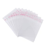 Fashewelry 1000 Pcs Clear Plastic Cello Treat Bags Self Sealing OPP Cellophane Poly Bags 1.96x2.75" for Christmas Wedding Party Candy Gift Cookies Soap Candle Wrapping
