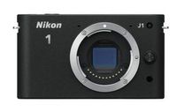 Nikon 1 J1 10.1 MP HD Digital Camera Body Only (Black)