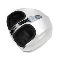 Relaxus Sole Dream Shiatsu Foot Massager - Massages Foot Top & Bottom, Heat, Air Pressure, Washable Cloth Cover - Great for Home or Office