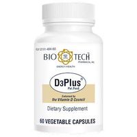 Bio-Tech - D3 Plus 60 Veggie Capsules