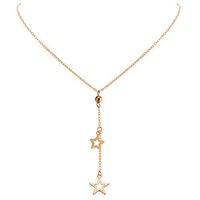 Boho Charm Women Simple Stars Pendant Gold Chain Choker Necklace Fashion Jewelry Prom Woman Beautiful Bright For gift Cheap Aesthetic Womens Accessory Wonderful
