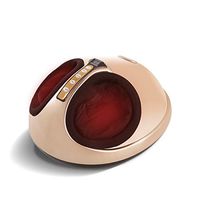FLEXISPOT Foot Massager Kneading Shiatsu Therapy Plantar Massage with Heat Function Auto-Off Timer and Removable Cover Power Adapter Gifts (Gold)
