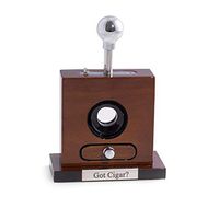 Customized Table top Guillotine Cigar Cutter w/Drawer for cuttings by Bey-Berk
