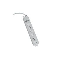 Tripp Lite Power Distribution Strip - 15 A - AC 120 V - Input: NEMA 5-15 - Output connectors: 6 (NEMA 5-15) - 6 ft - White