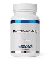 Douglas Laboratories - Pantothenic Acid (500 mg.) - Vitamin B-5 to Support Energy Production and Nervous System - 100 Capsules
