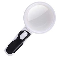 Jing Boutiques/LED Magnifier Portable Magnifier Light for The Elderly, Reading 20x Light Ultralight HD Magnifier