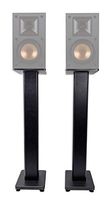 Pair 28" Bookshelf Speaker Stands for Klipsch R-14M Bookshelf Speakers