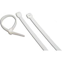Morris 20016 18LB Tensile Strength Nylon Cable Tie, 4-3/4-Inch Length, 100-Pack