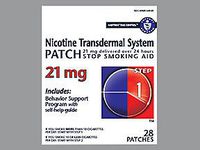 Habitrol Nicotine Transdermal System Patch 21 mg Step 1 - 28 ct, Pack of 3