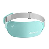 Granbest Portable Electric Heating Pad for Cramps, Lower Back Pain Relief USB Infrared Warming Waist Belt (Light Green)