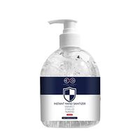 Hand Sanitizer Gel with Pump,Washless Hand Soap Gel,Hydrating Hand Sanitizer Soothing Gel,Non-irritating（500ml）