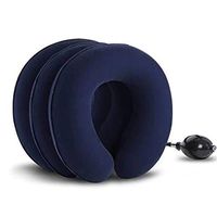 Glumlly Cervical Traction Nice Appearance,Cervical Traction Pillow Device Scientific Design,Neck Brace Soft and Comfortable,Suitable for Any Occasion,B