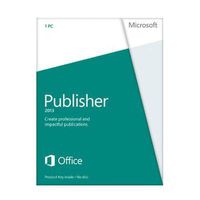 Microsoft 164-06987 Publisher 2013 Medialess PKC