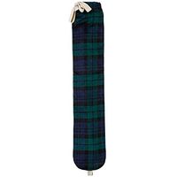 Aroma Home So Long Green Tartan 2 Litre Long Hot Water Bottle - High Quality