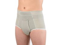 Slip Slip Inguinal Hernia - Slip Sport Front Opening - Grey Colour High Cut Art.316 Size 2 76-80 cm.