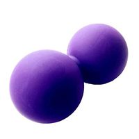 Isafish Peanut Design Massage Ball Muscle Pain Stress Point Relief Health Care Ball Purple