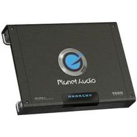 Planet Audio Ac1600.4 Anarchy Mosfet Amplifier (4-channel; 1600w Max; 600w X 2 @ 4_ Bridged; 300w