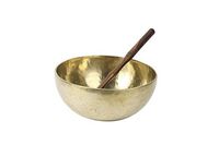 Tibetan Plain Handmade Singing Bowl Set - 10 Inches