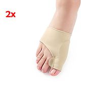Eagles 2pcs Bunion Foot Care Corrector - Nylon Gel Pad Sleeves Protector Kits for Foot Bunion,Overlapping Toes,Hammer Toe,Hallux valgus Toe Drift Pain Relief(Large)