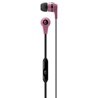 Skullcandy S2IKDY-105 Ink'd 2 Headphone with Inline Mic (Black/Pink)