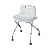 ENYI Retractable Folding Shower Stool Bathroom Bathroom Elderly armrest Shower Chair Disabled Armchair