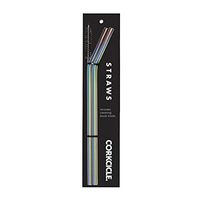 Corkcicle Stainless Steel Angled Straws, Perfect for 16oz or 24oz Tumbler - Prism
