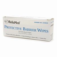 ReliaMed Wipes ZA40050 1 x 2.75 Inch Reliamed Skin-Prep Protective Barrier Wipes - Box of 50
