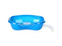 Shampoo Basin Flat Lay Dedicated Wash Basin   Nursing Bed Back Horizontal Wash Basin (Color : Blue)