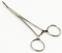 Pean Surgical Forceps 5 1/2 inches Curved