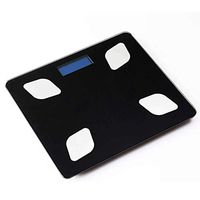NILINLEI Body Fat Smart Scales, Body Composition Analyzer Monitor, with Larger Led Display and Tempered Glass Surface, High Precision Measuring, Instant Weight Reading