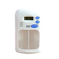 TOPBATHY Electronic Digital Pill Organizer Automatic Pill Dispenser Medication Organizer Alarm Reminders White