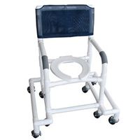 Outrigger Shower/Commode Chair - Commode - Model 565891