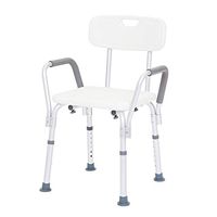 Standard Walkers Walker Aluminum Alloy Non-Slip Anti-Fall Elderly Slippery Pregnant Woman Bath Chair Bathroom Chair Senior Bath Chair (Color : White)