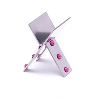 Aficionada Style Cigar Stand/Cigar Seat with Swarovski Crystals - Fuchsia