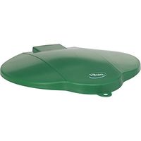 Vikan 56872 Sp-On Pail Lid, 3 gal, Green