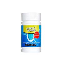 GJK-SION 300ml All-Purpose Quick Foaming Toilet Cleaner - Magic Bubble Bombs Cleaning Detergent - Fast Effective Foaming Cleaner for Toilet Washing Machine Sink Floor (Blue)