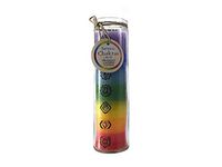 Chakra & Luck Premium Seven Chakras Layered Candle | 7 Chakras from Crown to Root | Perfect for Positive Energy, Meditation and Relaxation