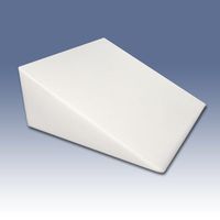 Foam Wedge Bed Pillow 25" x 23" x 10". Comes w/ white pillow cover