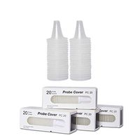 40 Pcs Disposable Probe Covers, Ear Thermometer Covers Lens Filters - Probe Covers Refill Caps for All Braun ThermoScan Models and Other Types of Digital Thermometers Disposable Covers